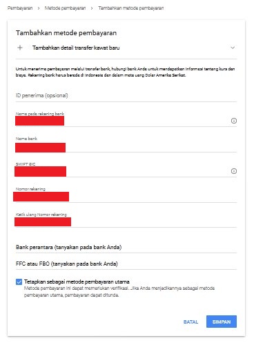 Rekening Bank untuk Pembayaran AdSense: Panduan Lengkap dari Pembukaan hingga Pengelolaan