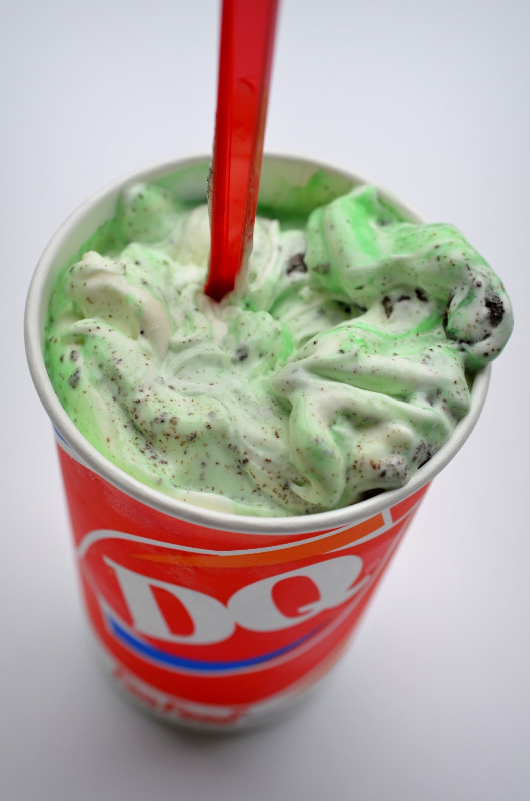 food and ice cream recipes REVIEW Dairy Queen Mint Oreo Blizzard