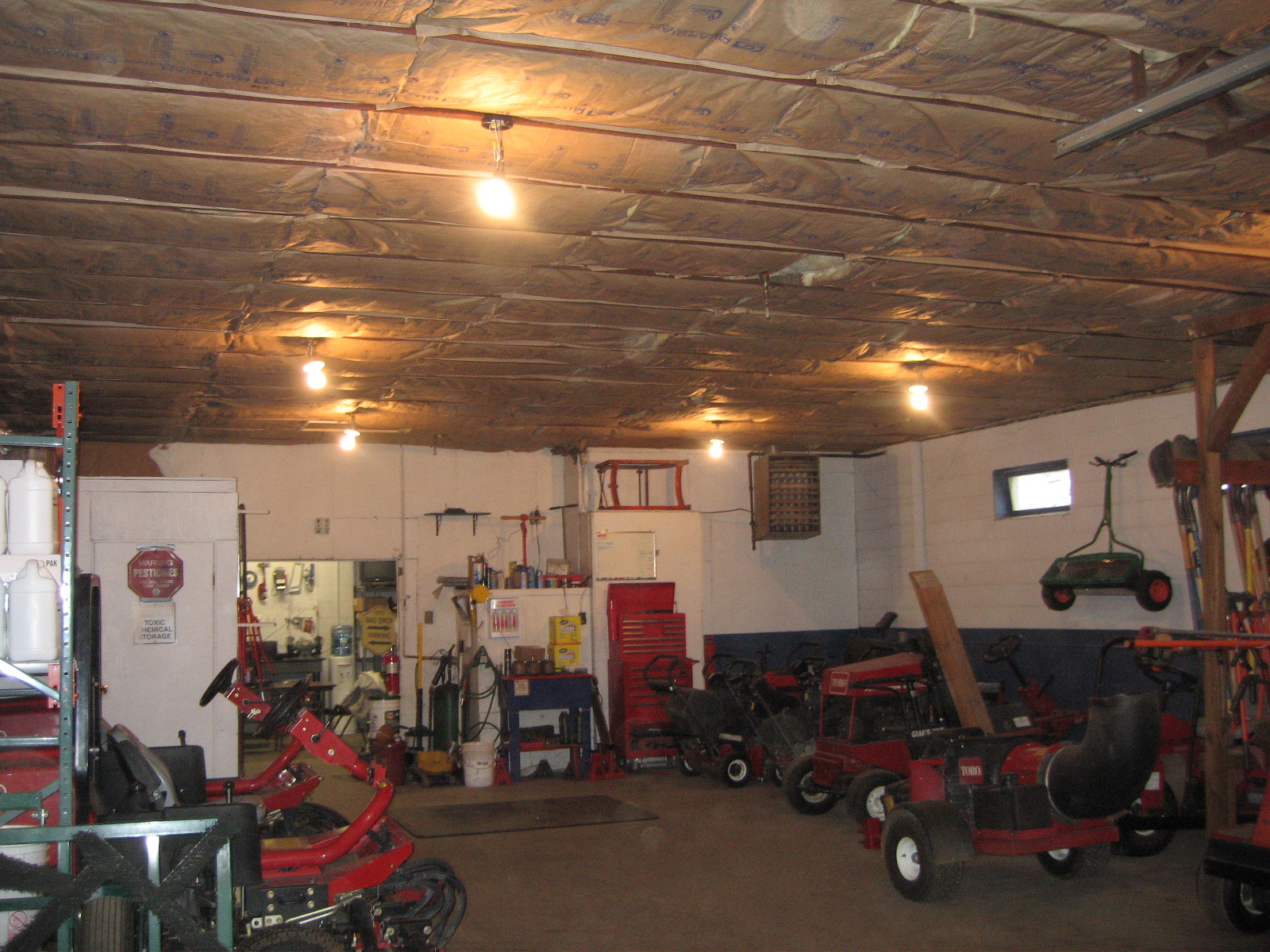 Madison Golf Club Maintenance Blog Work in the Maintenance Building