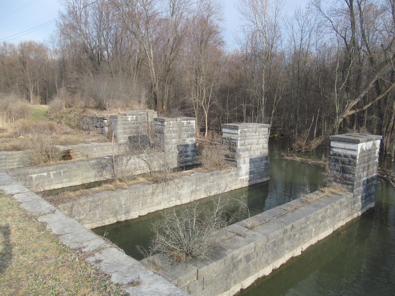 Erie Canal Montezuma Heritage Park and Richmond Viaduct