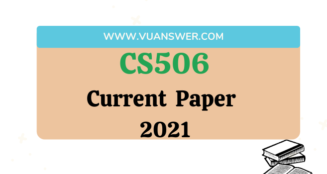 CS506 Current Final Term Paper 2021