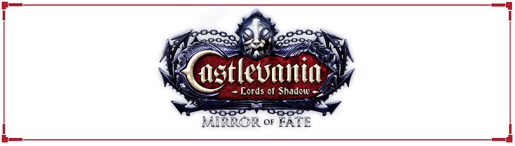 Mirror shadows. Castlevania надпись. Castlevania эмблема. Castlevania Lords of Shadow Mirror of Fate 3ds. Castlevania Mirror of Fate.