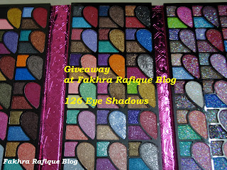 First Giveaway of 2013 - 126 Eyeshadow Palette - International . Till March 25