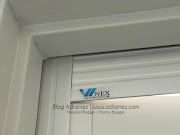 Tukar Pintu Tandas | Aluminium Bi Fold Door