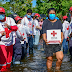Cruz Roja Mexicana entrega 38 toneladas de ayuda a damnificados de Tabasco