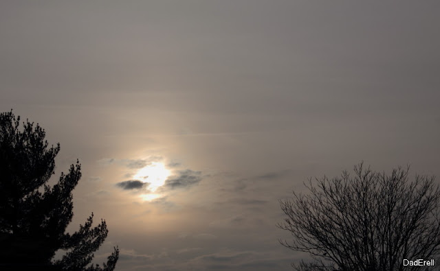 Soleil et nuage