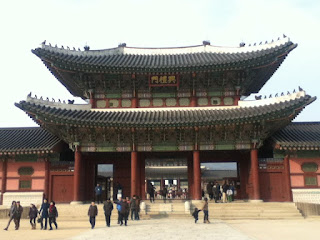 Gyeonbukgang palace in Seoul