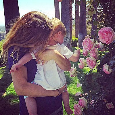 Drew Barrymore and her daughter Frankie Drew Barrymore and her daughter Frankie