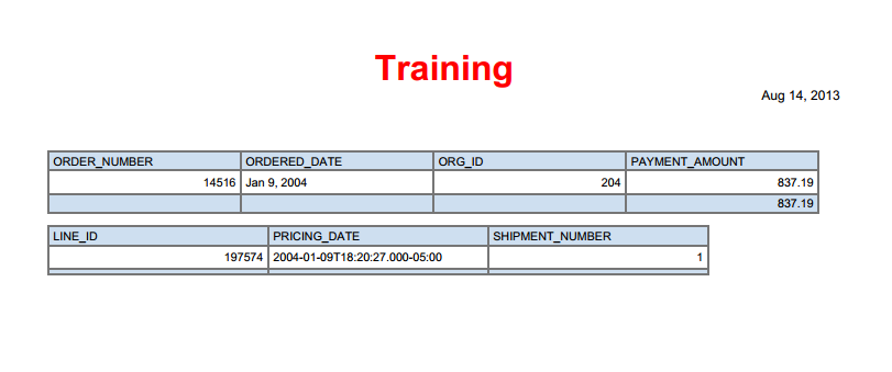 Learning SOA: Create an OBIEE report