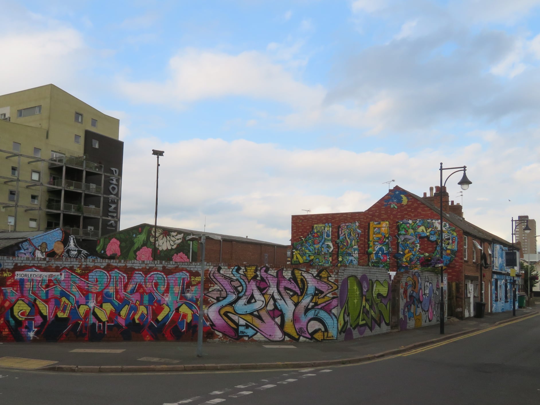 Martin Brookes Oakham Leicester Graffiti