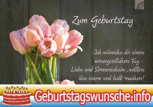 Wunsch kait Geburtstagstexte für Karten - Kartentext zum Geburtstag