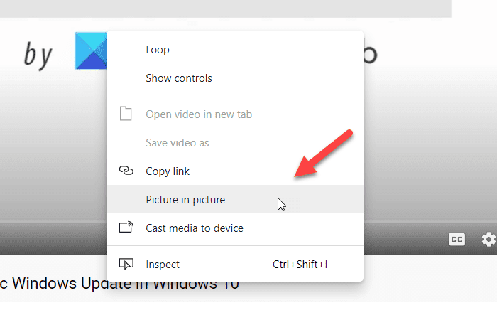 Cómo usar el modo Picture-in-Picture en Microsoft Edge