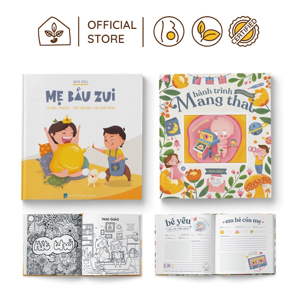 [A116] Gợi ý 3 cuốn sách mang thai hay nhất cho Mẹ Bầu