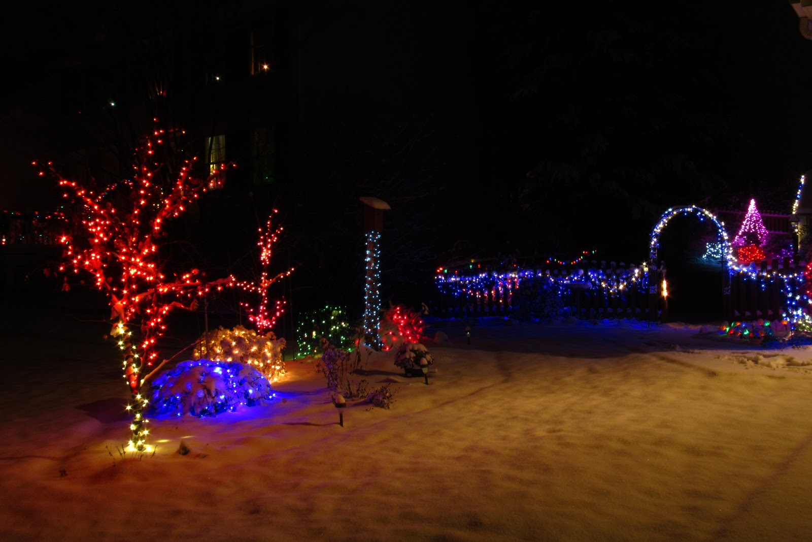 The Chronicles of Carson Kent's Christmas Festival of Light with Snow!