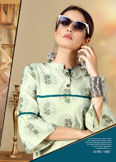 Ayush fashion Angel look Daily wear kurtis wholesaler