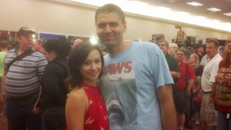 Me with Danielle Harris (in 2013)