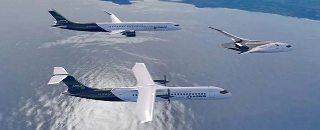 Zero-emission aircrafts of Airbus