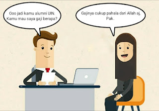 Gaji Tinggi di Mata Mahasiswa UIN Jakarta Gaji Tinggi di Mata Mahasiswa UIN Jakarta