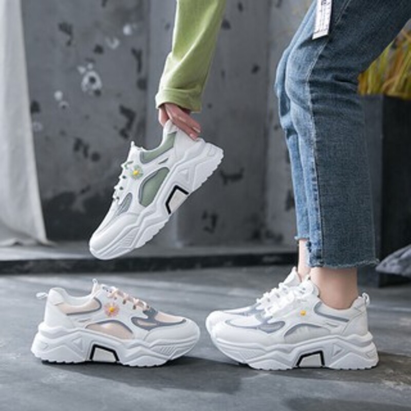 Giày thể thao nữ thời trang SF-001, kiểu đơn giản, phong cách Hàn Quốc Giày thể thao nữ thời trang SF-001, kiểu đơn giản, phong cách Hàn Quốc