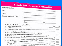 Formulir PPDB Tahun 2017 2018 Format Doc Formulir PPDB Tahun 2017 2018 Format Doc