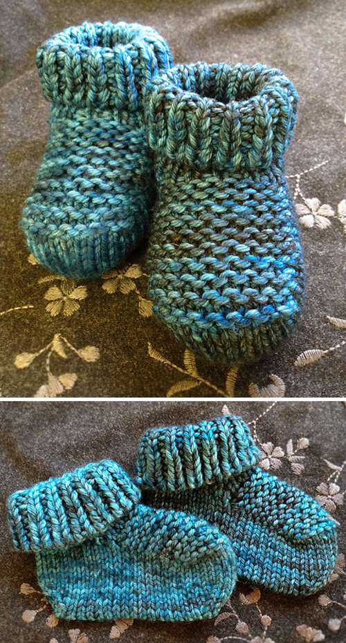 Amazing Knitting Dreamy Baby Booties Free Pattern