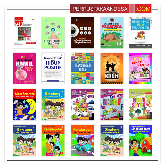 RAB Pengadaan Buku Perpustakaan Desa Di Nusa Tenggara Barat (NTB) Paket 80 Juta