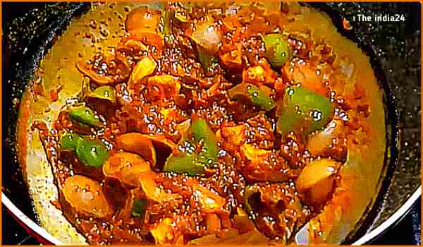 Kadhai Paneer Dhaba style Recipe.