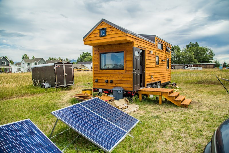 TINY HOUSE TOWN Bozeman Tiny House (280 Sq Ft)
