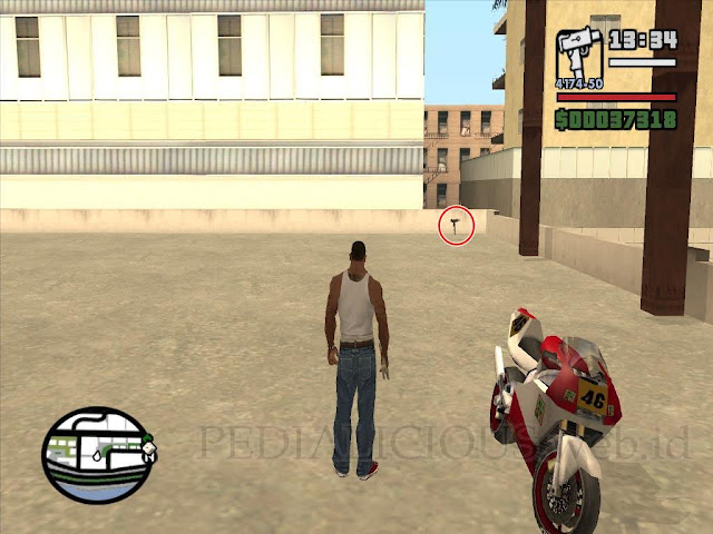 2. East Beach, Los Santos Lokasi Micro SMG (Micro Uzi)