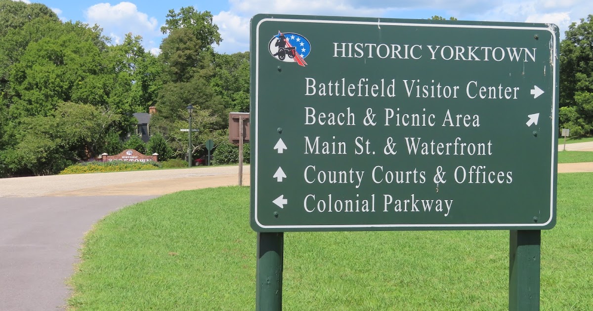 Luke's Signs Ballard Street & Colonial Pkwy. York County, VA