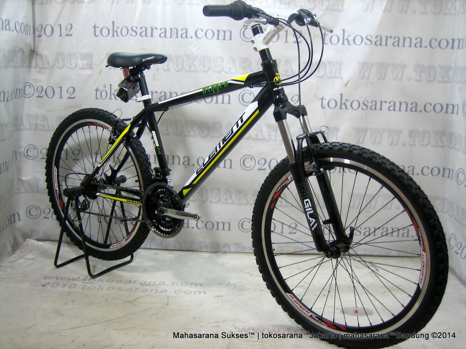 Limited Edition Sepeda Gunung Element Oxygen dengan RST Gila Travel 100mm Fork 26 Inci