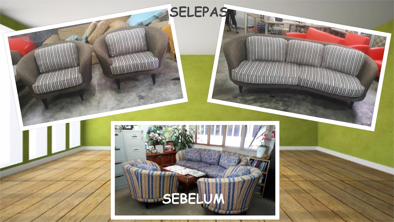 SOFA BAIKPULIH, SARUNG SOFA, KAIN SOFA, SOFA CUSTOM, LANGSIR & WARDROBE