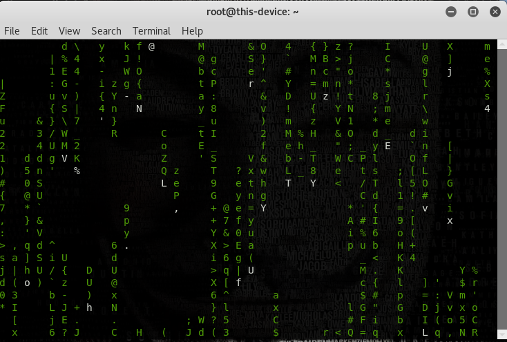 How to create matrix in terminal (easy) - Welcome..