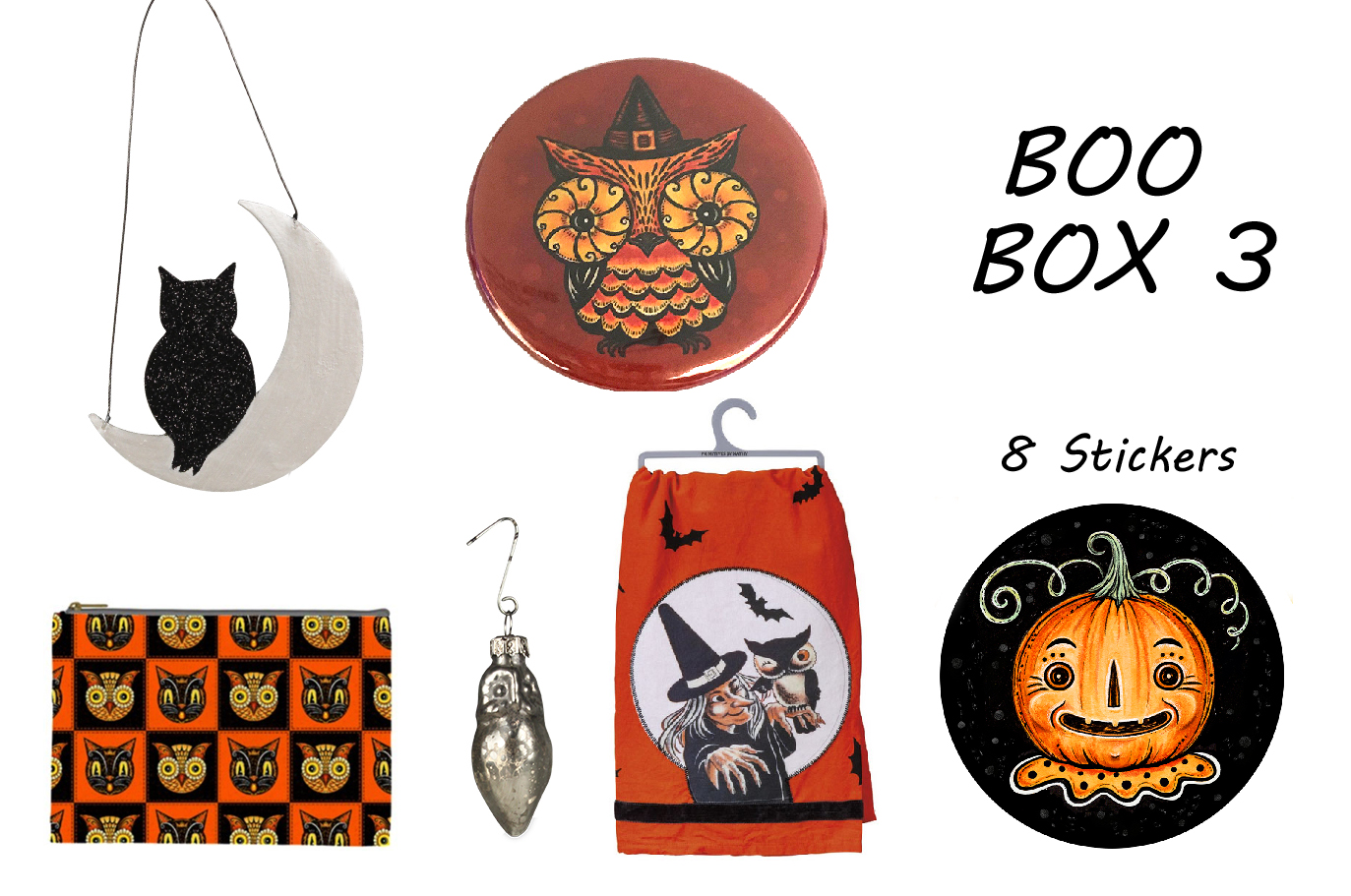 Vintage Halloween Collector Boo Box Subscription Boxes at Vintage