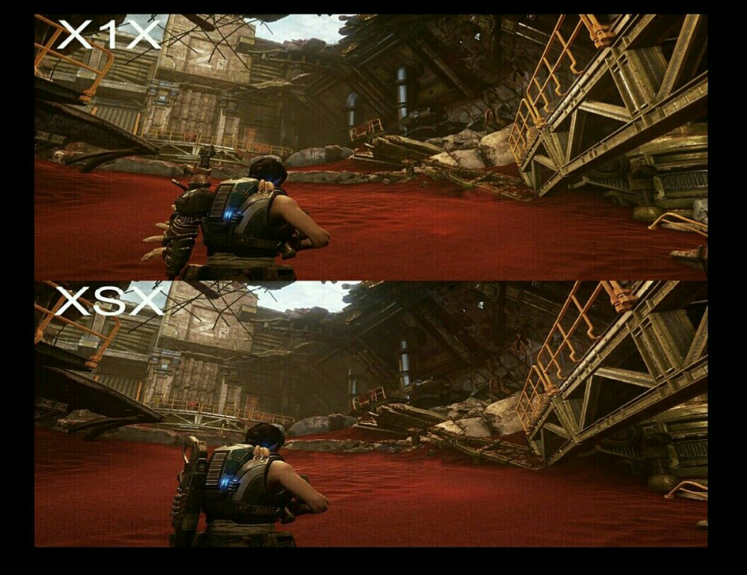 Gears 5: Look on Xbox Series X Vs Look on Xbox One X Gears 5: Look on Xbox Series X Vs Look on Xbox One X