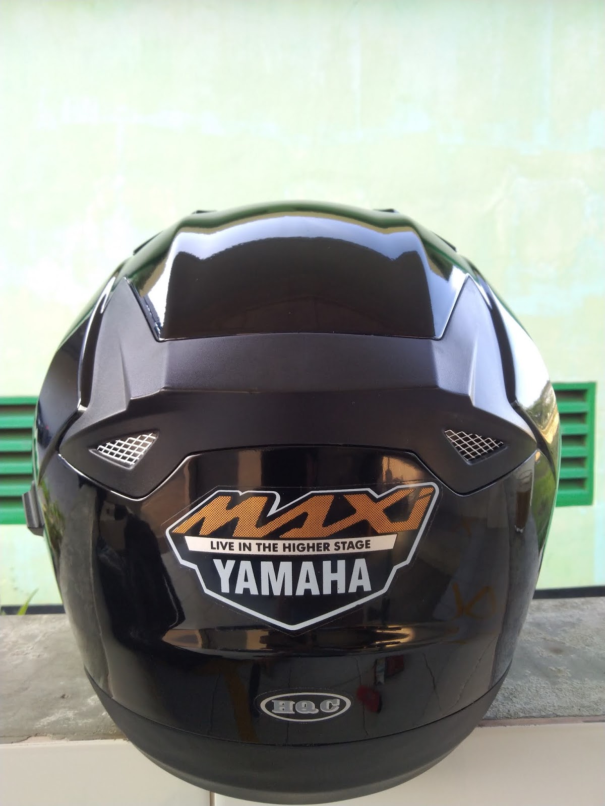 Blognya indra sugara Helm Yamaha NMAX Double Visor