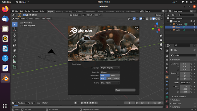instal Blender 3D 3.6.1 instal Blender 3D 3.6.1