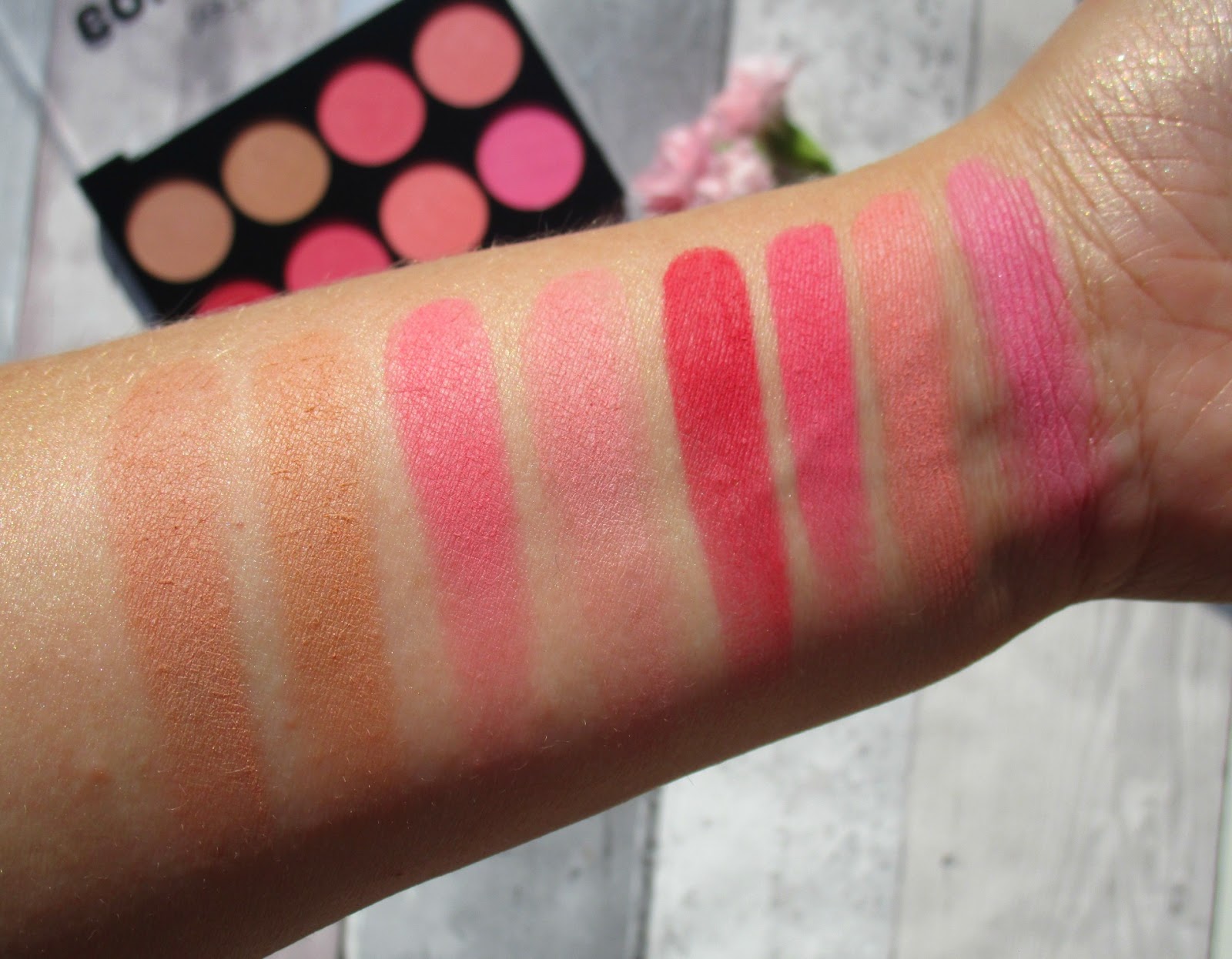 technic colour fix blush palette