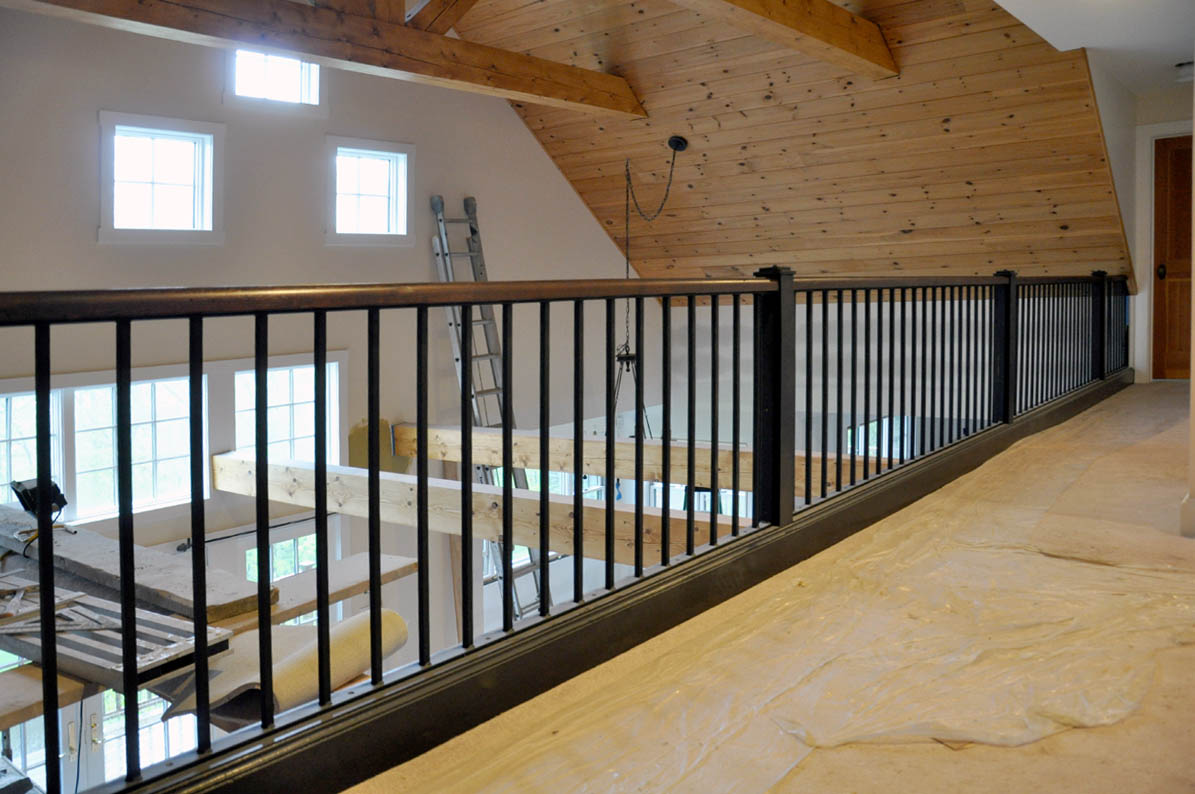 Dorset Custom Furniture - A Woodworkers Photo Journal: a new railing ...