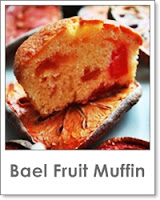 Bael Frucht Muffin mit Safran | Madtuum Muffin mit Safran