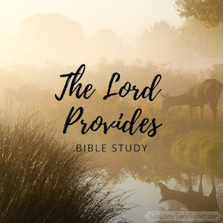 The Lord Provides Bible Study | scriptureand.blogpot.com
