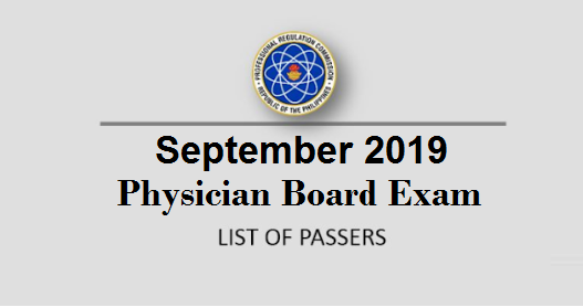 September 2019 Physician Board Exam Result - Where In Bacolod <meta  content='Where In Bacolod: September 2019 Physician Board Exam Result'  name='Description'/> <meta content='September 2019 Physician Board Exam  Result, your keywords, keywords1, keyword2 '