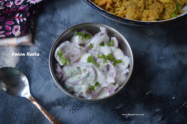 Onion Raita Recipe |How to make Onion Raita 