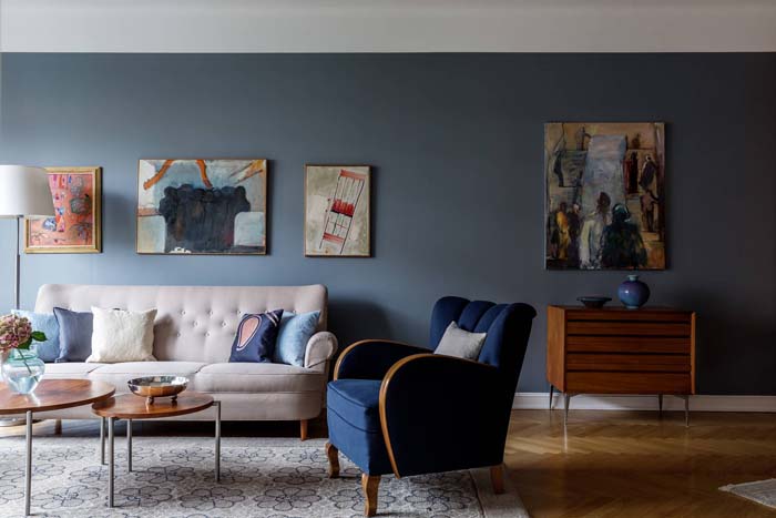 Vintagea kerrostalokodeissa