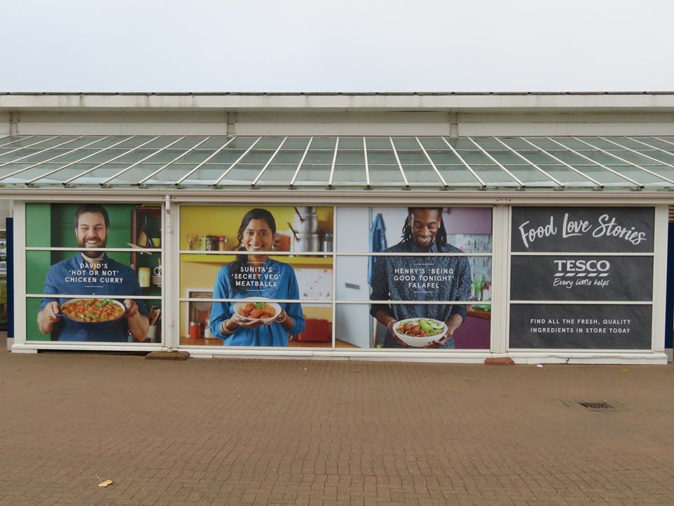 Martin Brookes Oakham Tesco Oakham Superstore Supermarket Oakham Rutland January 2020