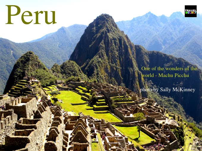 Machu Picchu Incan Ruins Peru. Photo Sally McKinney for TravelBoldly.com