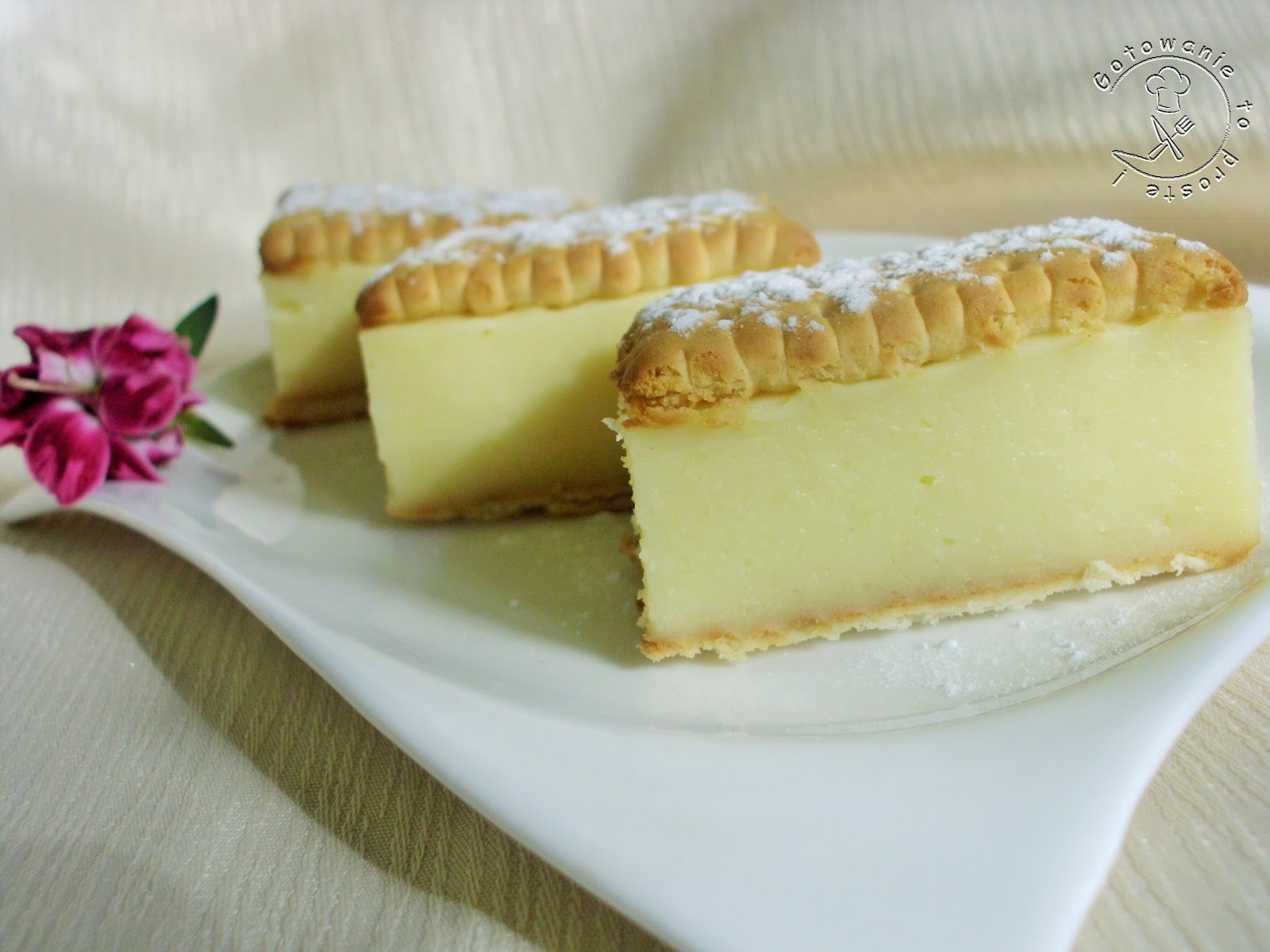 Gotowanie...to proste! Mini Napoleonki Na Herbatnikach