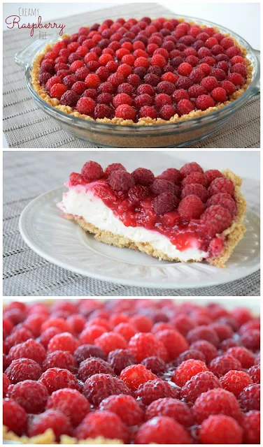 raspberry pie with graham cracker crust