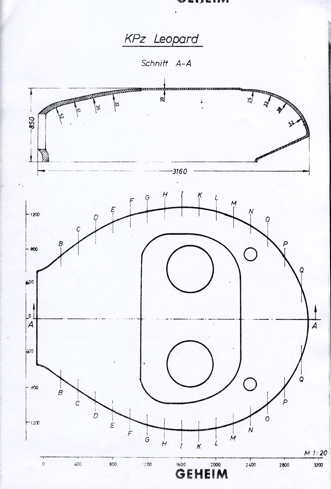 Tank Archives: Leopard Armour Schematics