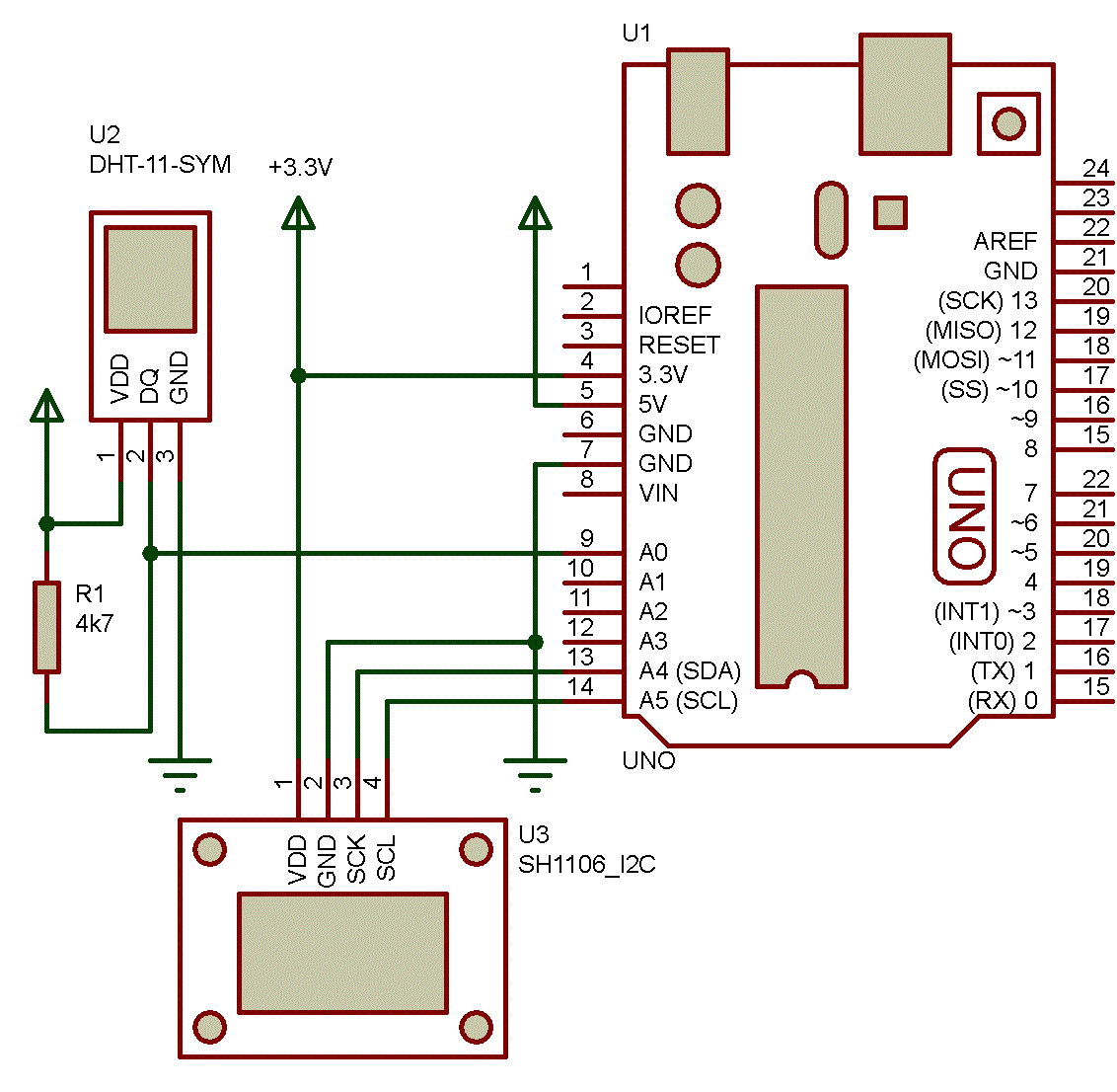 Electronics and Programming Arduino Reading Humidity And Temperature From DHT11 With SH1106